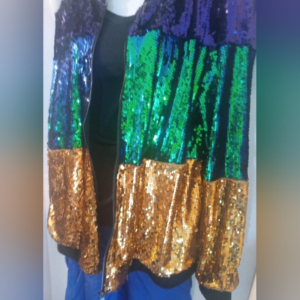 😲 Sequins Jacket - Picture 6 of 14